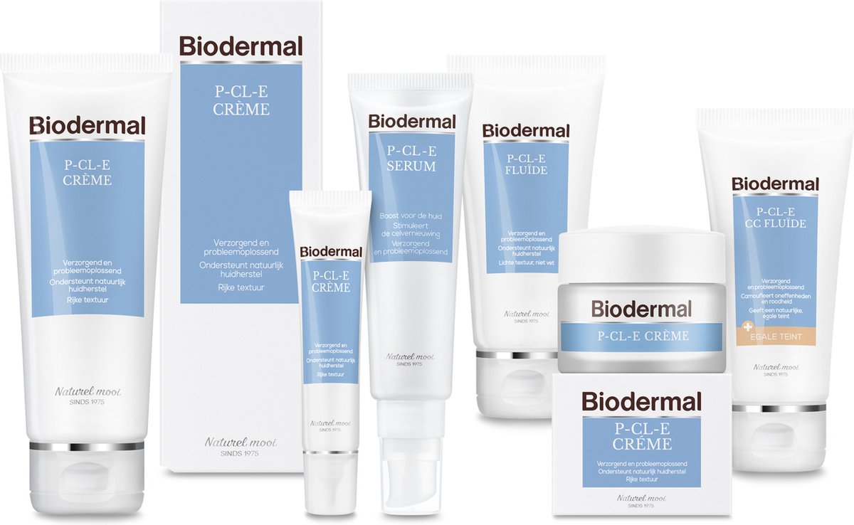 Biodermal P-CL-E fluïde - Dagcreme - en nachtcrème met glycerine - tube 50ml