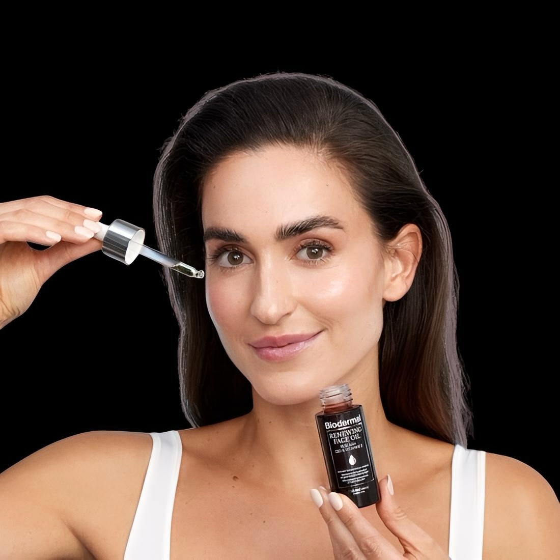 Biodermal gezichtsolie - Renewing Face Oil met krachtige huideigen antioxidanten Q10 - Perfect te mengen met dagcrème - Anti age Olie - 30ml