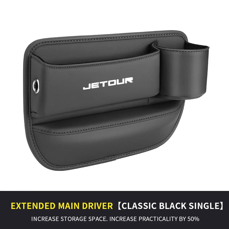 Auto-opbergbox en afwerkingsbox voor de ruimte tussen de lederen achterbank voor Chery Jetour X70 X70SM X90 X95 DASHING i-DM T2T3 Auto-opbergbox