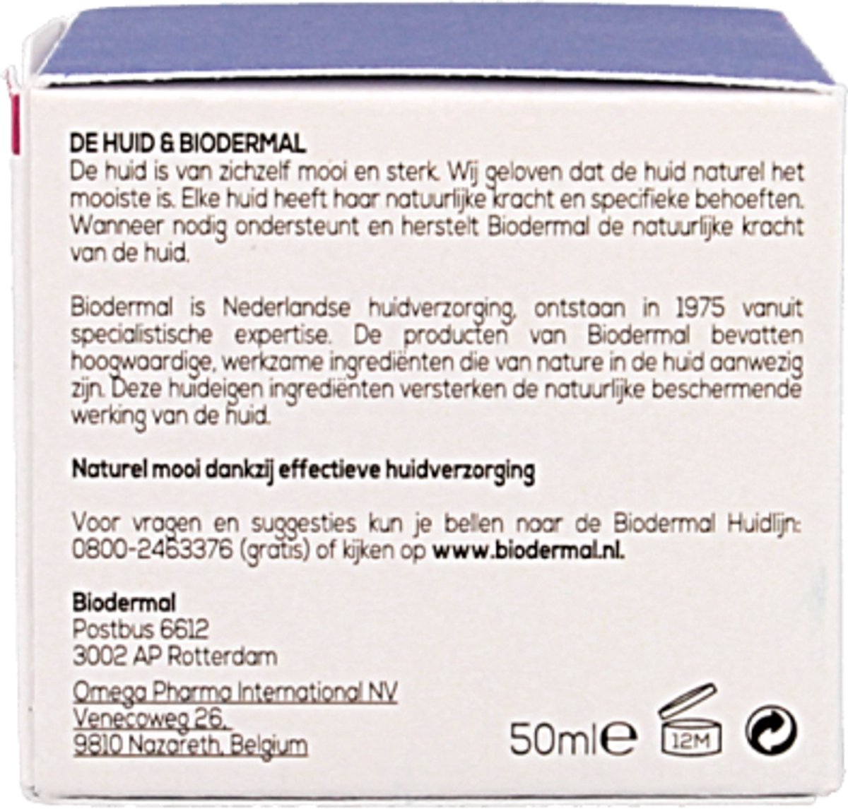 Biodermal Anti Age dagcrème 40+ - Dagcrème met hyaluronzuur en vitamine C - met SPF15 - anti rimpel creme vrouwen - 50ml