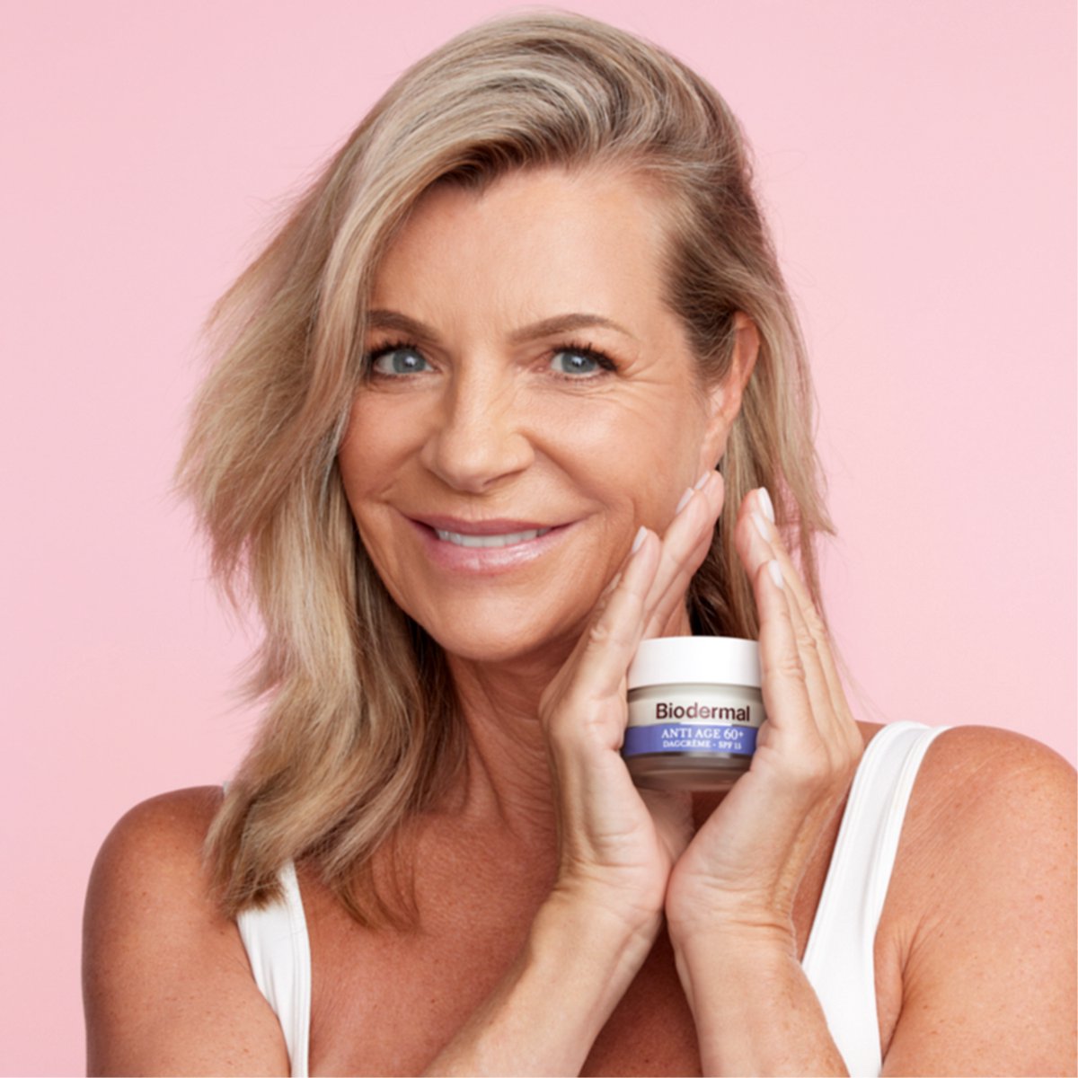 Biodermal Anti Age Dagcrème - SPF30 - Dagcrème met hyaluronzuur en vitamine C tegen huidveroudering - 50ml