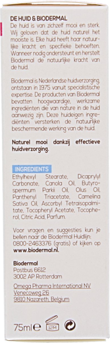 Biodermal P-CL-E Olie - Huidolie - Huidverzorging voor striae, littekens en drog