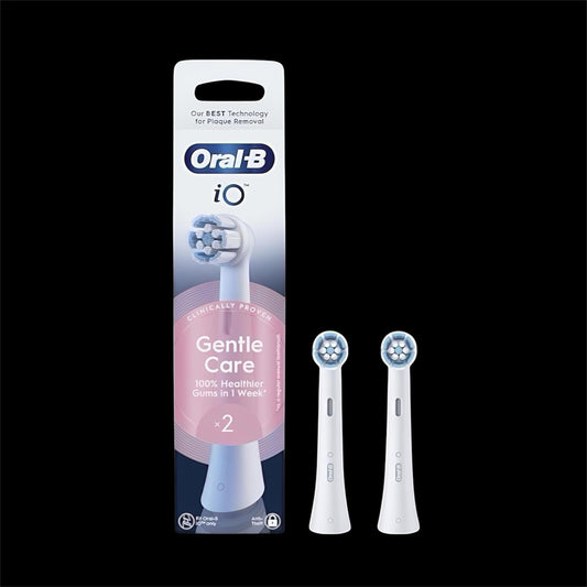 Oral-B iO Gentle Care Originele opzetborstels - Voor Gevoelig Tandvlees - 2 stuks