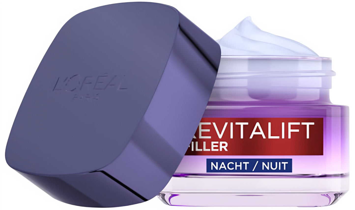L’Oréal Paris Revitalift Filler Hyaluronzuur Nachtcrème Anti-veroudering - Nightcream - met Hyaluronzuur - voor meer Hydratatie en Volume - 50ml