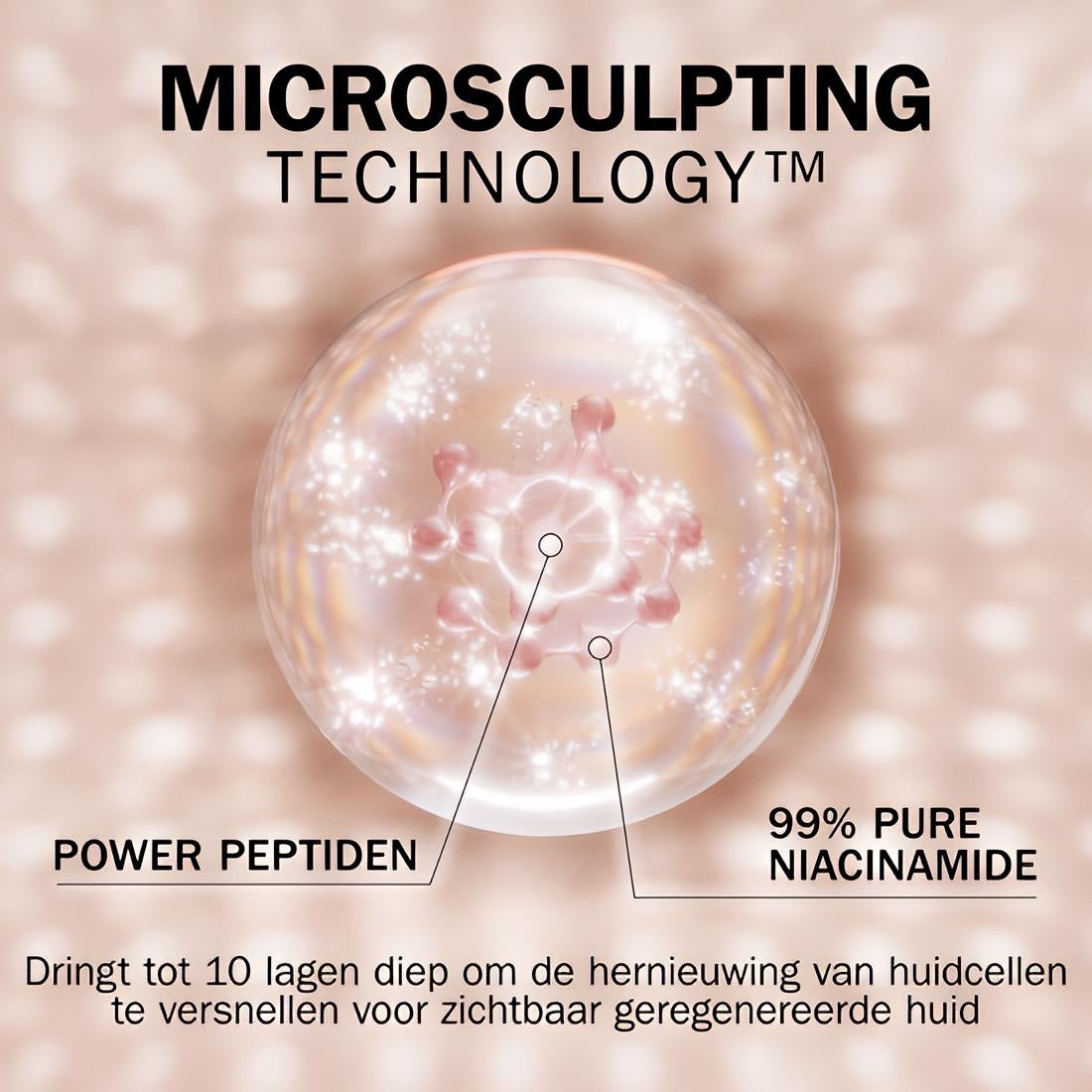 Olay Regenerist Dagcrème - Actief verstevigende hydraterende gezichtscrème met niacinamide - Parfumvrij - 50 ml