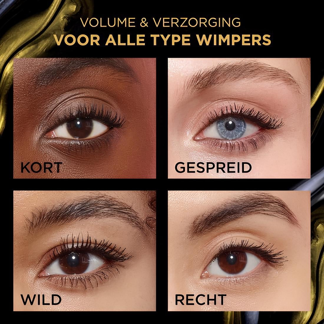 L’Oréal Paris - Volume Million Lashes Balm Noir - 01 Black - Zwart - Volume Mascara - 8,9 ml