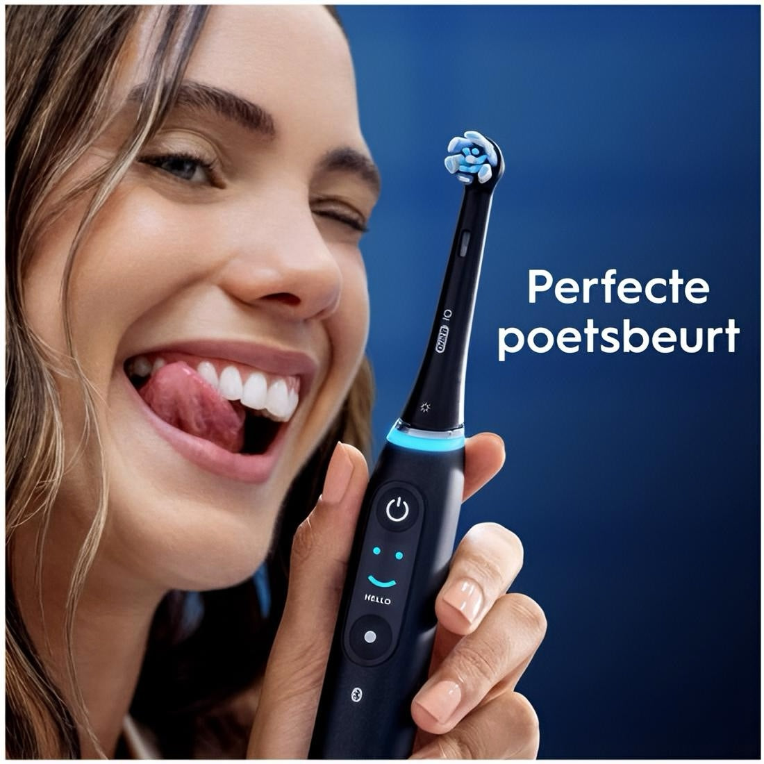 Oral-B io Gentle Care Originele opzetborstels - Voor Gevoelig Tandvlees - 2 stuks - Zwart