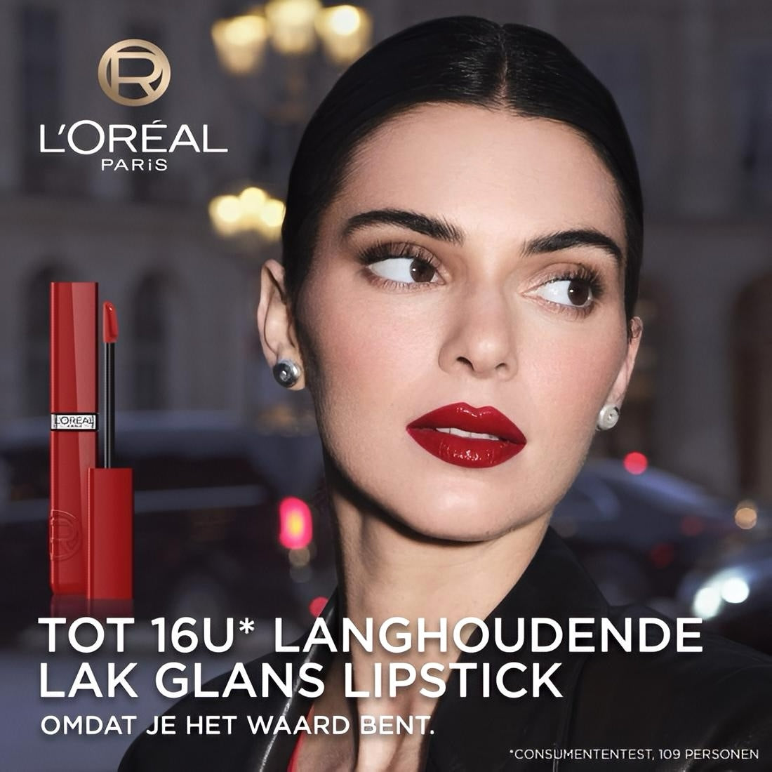 Beauty Make-up Lipmake-up Lippenstift L'Oréal Paris Infaillible Laque Resistance 635 Worth It Medium Lippenstift - Lak glans finish - Tot 16 uur* langhoudend - 1 ST