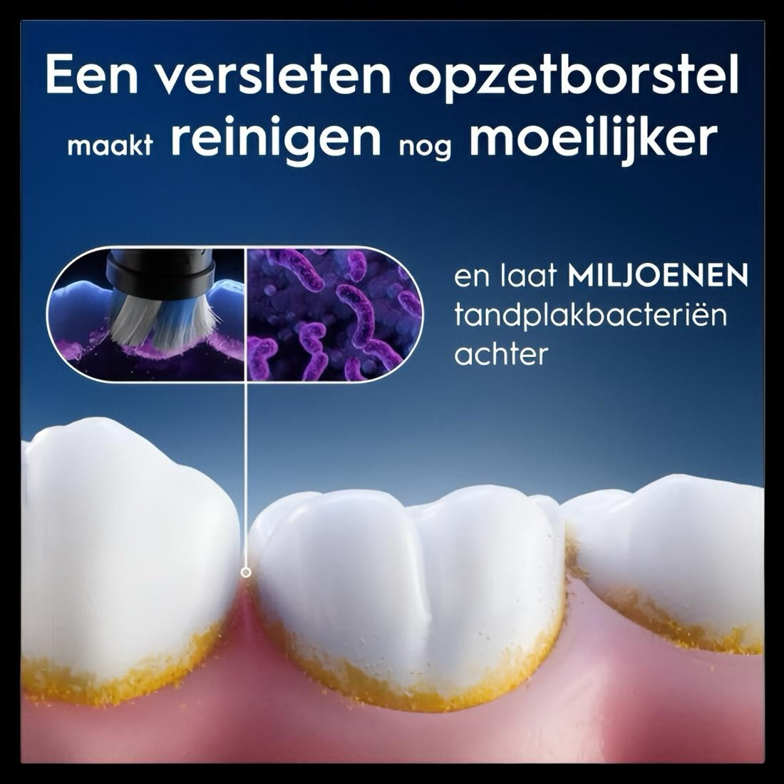 Oral-B Opzetborstels iO Radiant White Zwart - 4 stuks