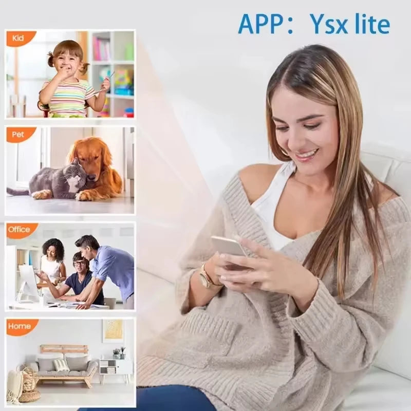 Xiaomi X5 Draadloze Camera 1080P Bewakingsvideokaart Cam Nachtzicht Bewegingsdetectie Camcorder Monitor Cam Smart Home