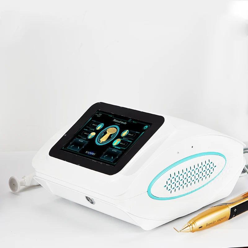 Nieuwe professionele 2-in-1 koudplasma-ozon-goud plasmapen voor het verwijderen van moedervlekken en het liften van oogleden.