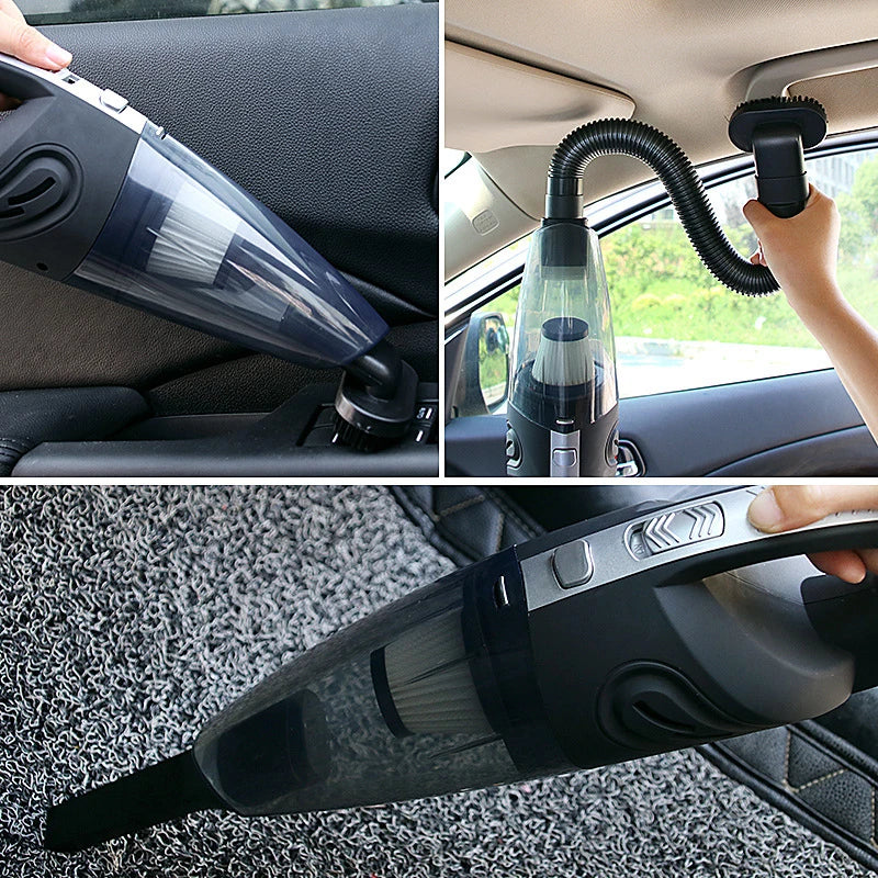 Cordless Handheld Vacuum Cleaner Powerful Cyclonic Suction Portable Rechargeable Quick Charge For Pet Hair At Home