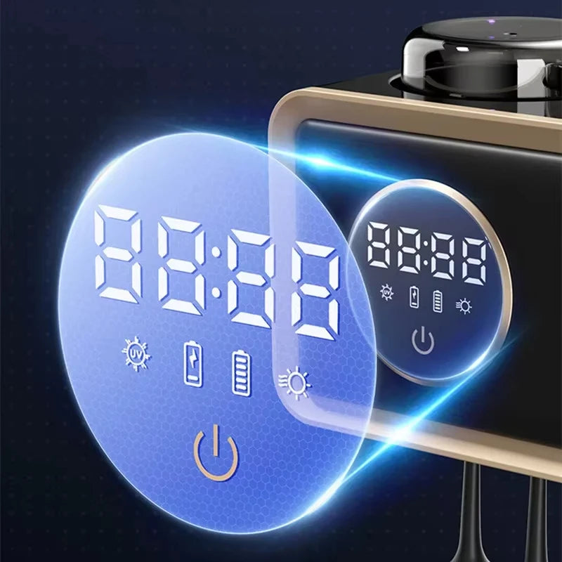 UV-tandenborstelhouder, dieptesterilisator, tandpastaknijper, energiezuinig, USB-opladen, sneldrogend, wandgemonteerd badkamerrek