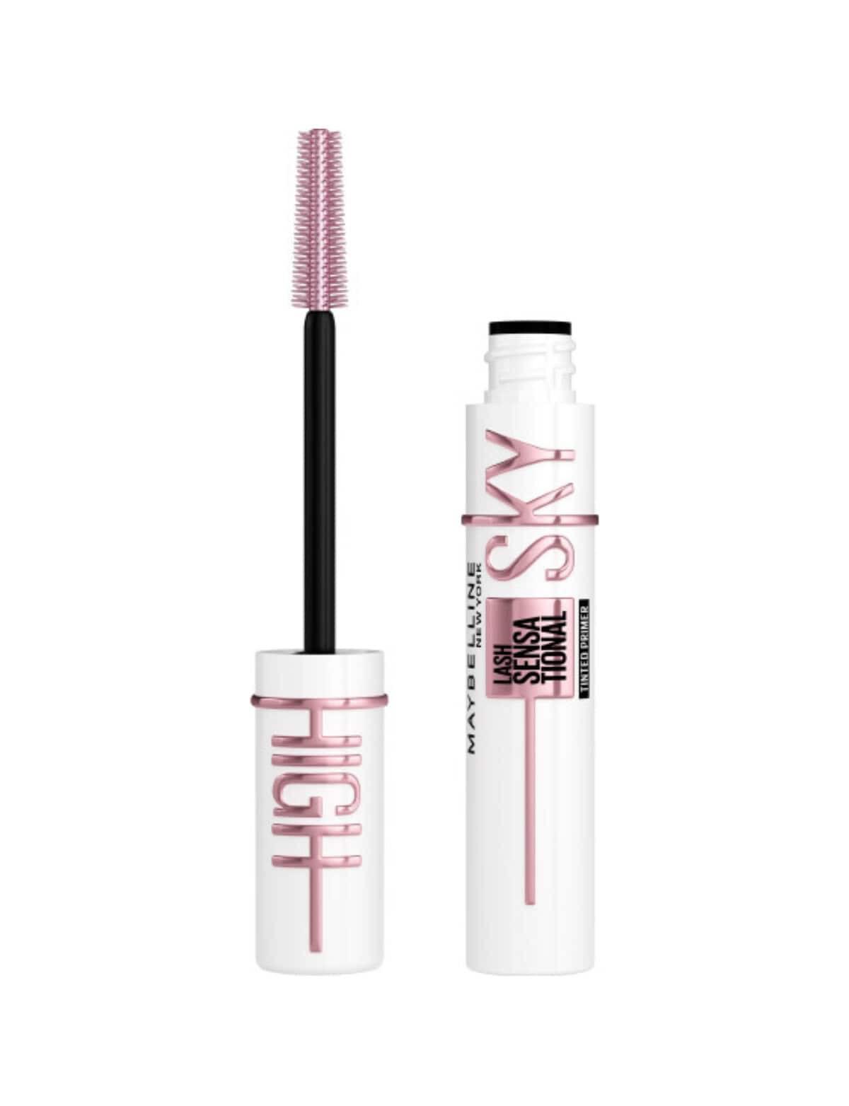 Maybelline New York - Lash Sensational Sky High Tinted Primer - Zwart - Eindeloos lengte en intens volume Mascara Primer - 7,7ml
