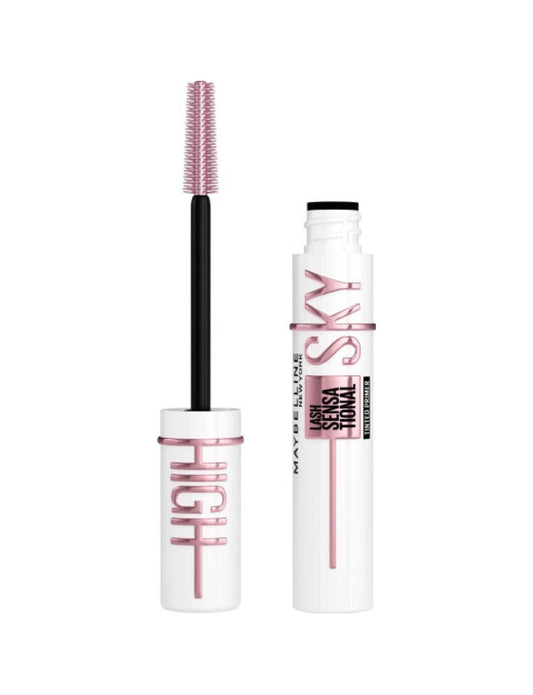 Maybelline New York - Lash Sensational Sky High Tinted Primer - Zwart - Eindeloos lengte en intens volume Mascara Primer - 7,7ml
