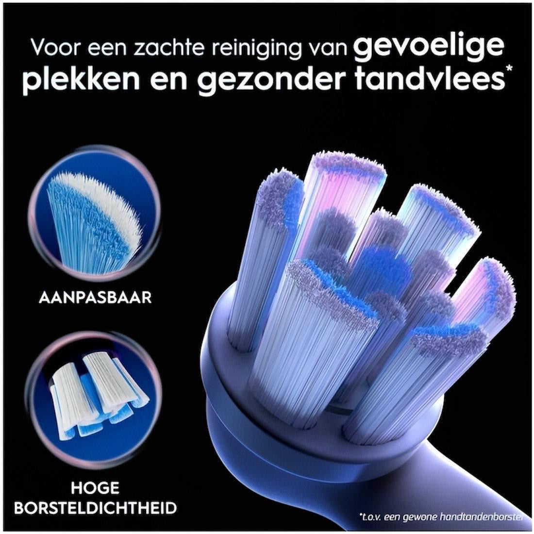Oral-B iO Gentle Care Originele opzetborstels - Voor Gevoelig Tandvlees - 2 stuks