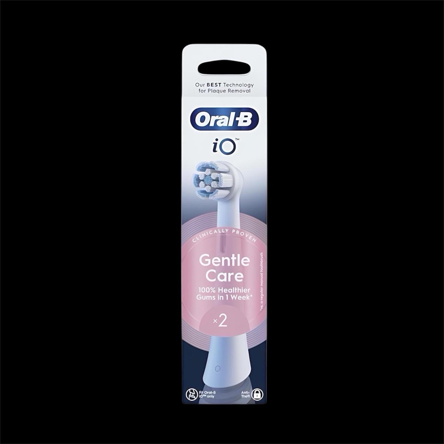 Oral-B iO Gentle Care Originele opzetborstels - Voor Gevoelig Tandvlees - 2 stuks