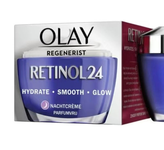 Olay Retinol24 - Nachtcrème - Met Retinol En Vitamine B3 - 50ml